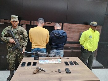 Ejército Nacional logró importantes capturas