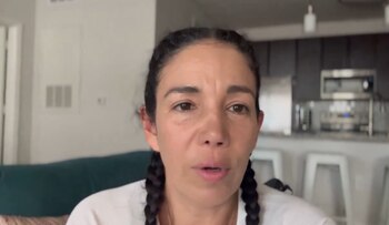 Sandra Macollins, representante de colombianos