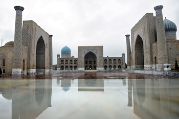 Samarcanda es otra de las ciudades más importantes de Uzbekistán-crédito Brendan Smialowski/REUTERS
