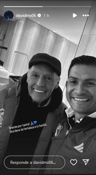 Jugadores de Millonarios que coincidieron con Russo lo recordaron tras su fallecimiento - crédito @davidms06/Instagram