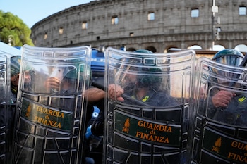 Protestas en Europa