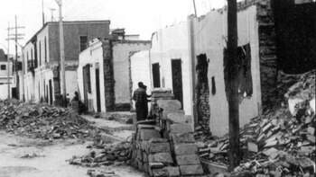 En 1966, un violento terremoto