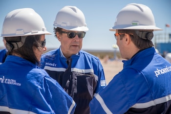 El gobernador, Alberto Weretilneck