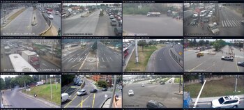 Así se ven las vías más congestionadas de la capital - crédito @BogotaTransito/X