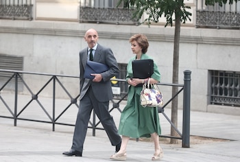 El empresario Julio Martínez a su llegada a la Audiencia Nacional (Eduardo Parra / Europa Press)