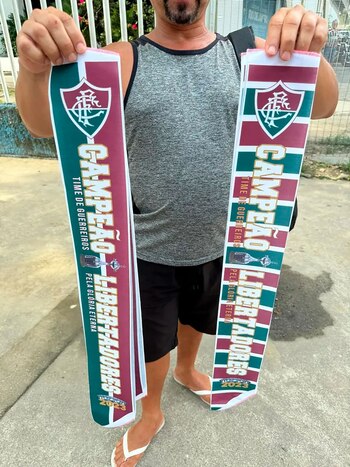 Merchandising de Fluminense campeón de
