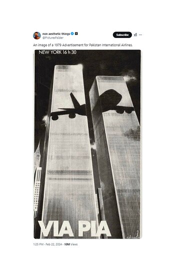 El anuncio de la empresa