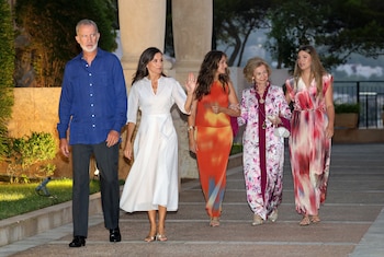 El estilo de la princesa Leonor y la infanta Sofía (Europa Press)