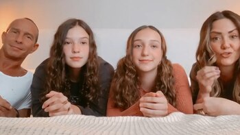 La familia Rubín Legarreta se