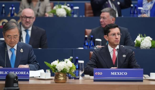 México propone en el G20 cinco prioridades para enfrentar las tensiones geopolíticas globales