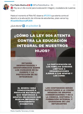 Educación sexual integral.