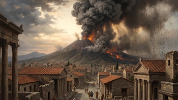 Pompeya no habría sido destruida por la lava: los 7 datos que explican qué ocurrió durante la erupción del Vesubio