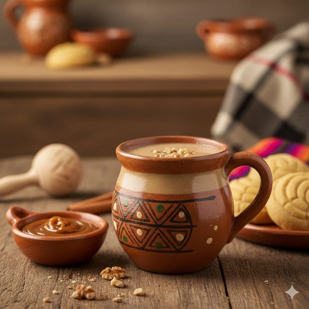 Una bebida que se puede comer durante la temporada de frío. Foto: (Gemini IA)