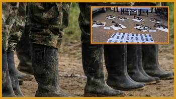 Incautaron impresionante arsenal en un