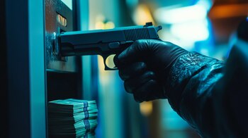 Un asalto bancario genera momentos