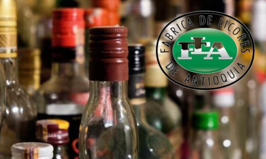 - crédito EFE y Fábrica de Licores de Antioquia