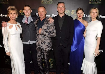 Sting afirmó que sus hijos no se han quejado de su forma de pensar. Kevin Mazur/WireImage