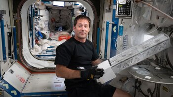 El astronauta de la ESA