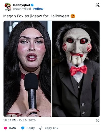 Megan Fox sorprendió a sus seguidores con su apariencia en un video de Letterboxd