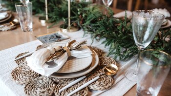 Mesa de Romina Ceriani. Producción: