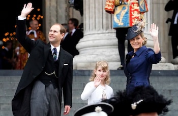 Desde pequeña, Lady Louise participó