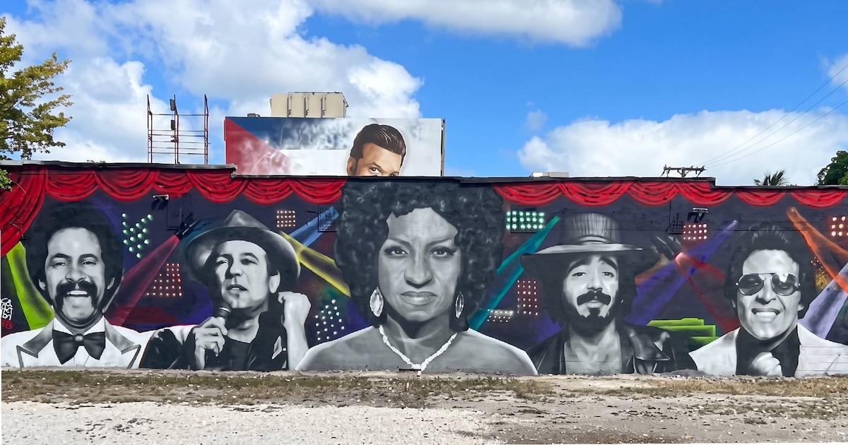 ¿Por qué borraron el icónico mural de Celia Cruz y las leyendas de la salsa en la Calle Ocho de la Pequeña Habana?