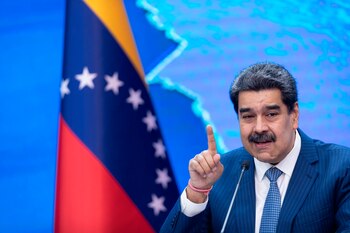 Nicolás Maduro (EFE/RAYNER PEÑA R.)