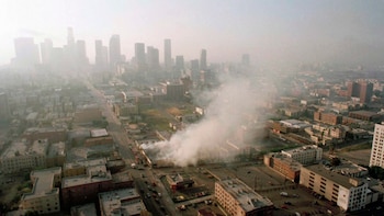 Una vista aérea de Los