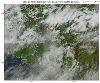 Imagen 2: GOES 16 ABI