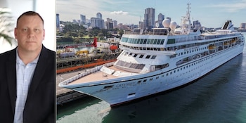 Mikael Petterson, fundador de Villa Vie Residences, reconoció que se siente “el villano” tras la suspensión del crucero Odyssey (Composición fotográfica)