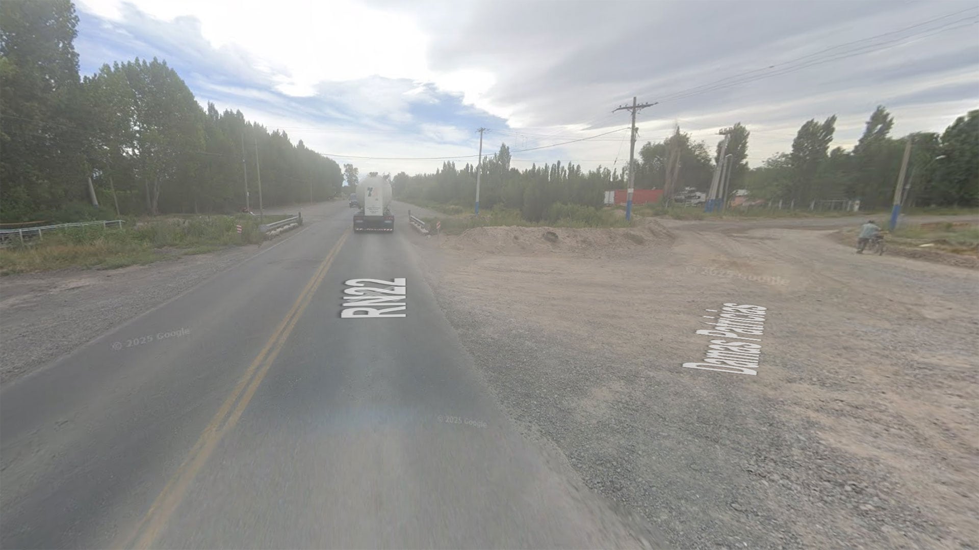 El hecho tuvo lugar en un predio ubicado sobre la Ruta 22, a la altura de calle Damas Patricias, en General Roca