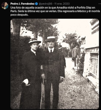 Porfirio Díaz vivió sus últimos