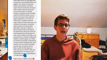 Captura del video publicado por