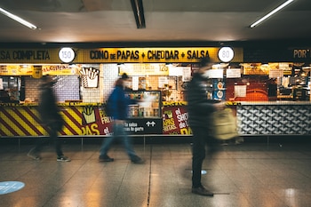 Una mañana en la estación once