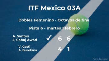 Santos y Cabaj Awad logran