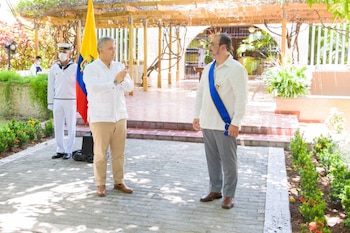 El presidente Iván Duque estuvo