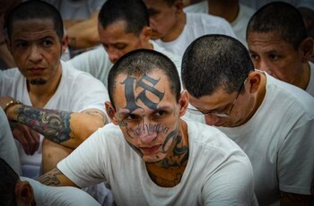 Hernández estaría ligado con una de las agrupaciones más peligrosas de El Salvador (Cortesía Secretaría de Prensa).
