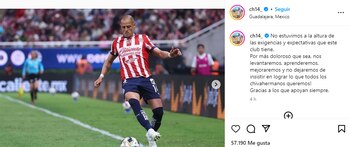Chicharito Hernandez manda mensaje en
