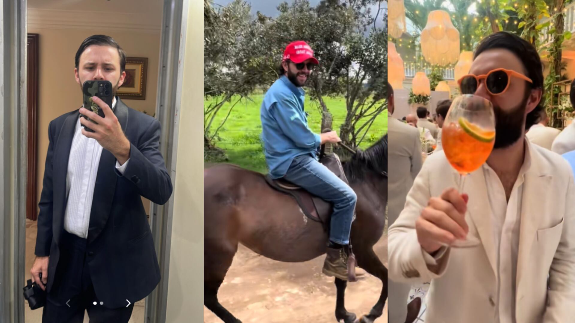 Jean Claude Bossard, de 29 años, falleció tras ser asaltado por dos criminales, en el norte de Bogotá - crédito jeanclit/TikTok