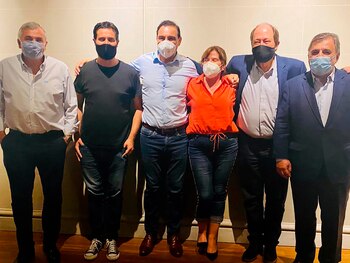 Gerardo Morales, Maximiliano Abad, Gustavo