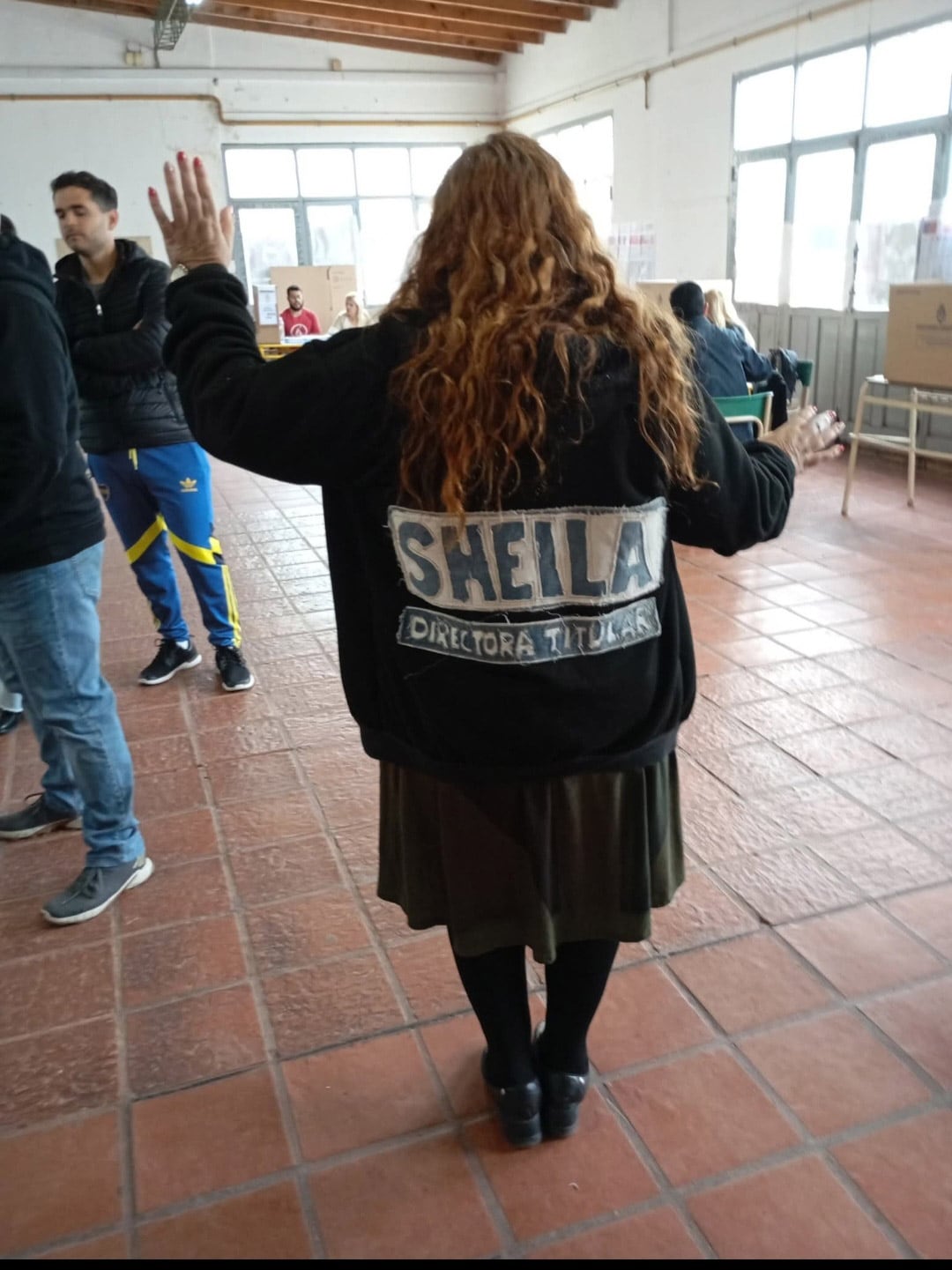 Sheila trabaja en dos colegios de Madariaga y uno de Pinamar