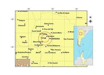 El sitio donde se registró