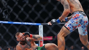 Conor McGregor se lesiona en su regreso a la UFC: "Solo puedo describirlo como el infierno"