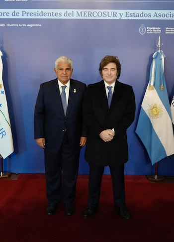 Javier Milei en el Mercosur 2025