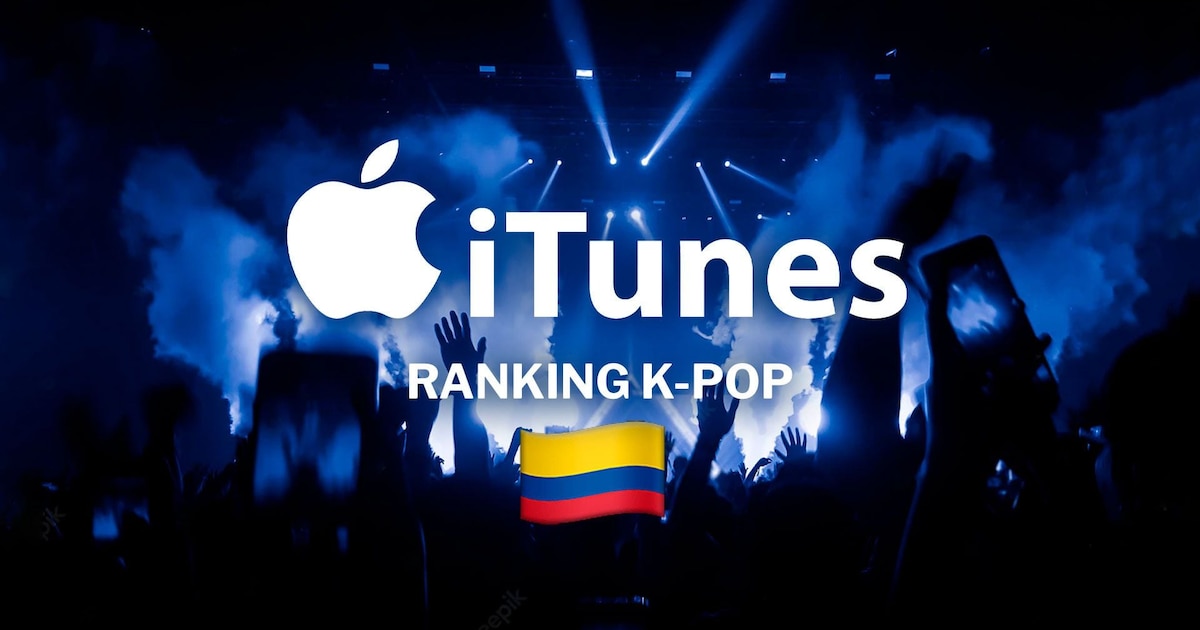 Top 10 de K-pop en iTunes Colombia: Los artistas más escuchados hoy