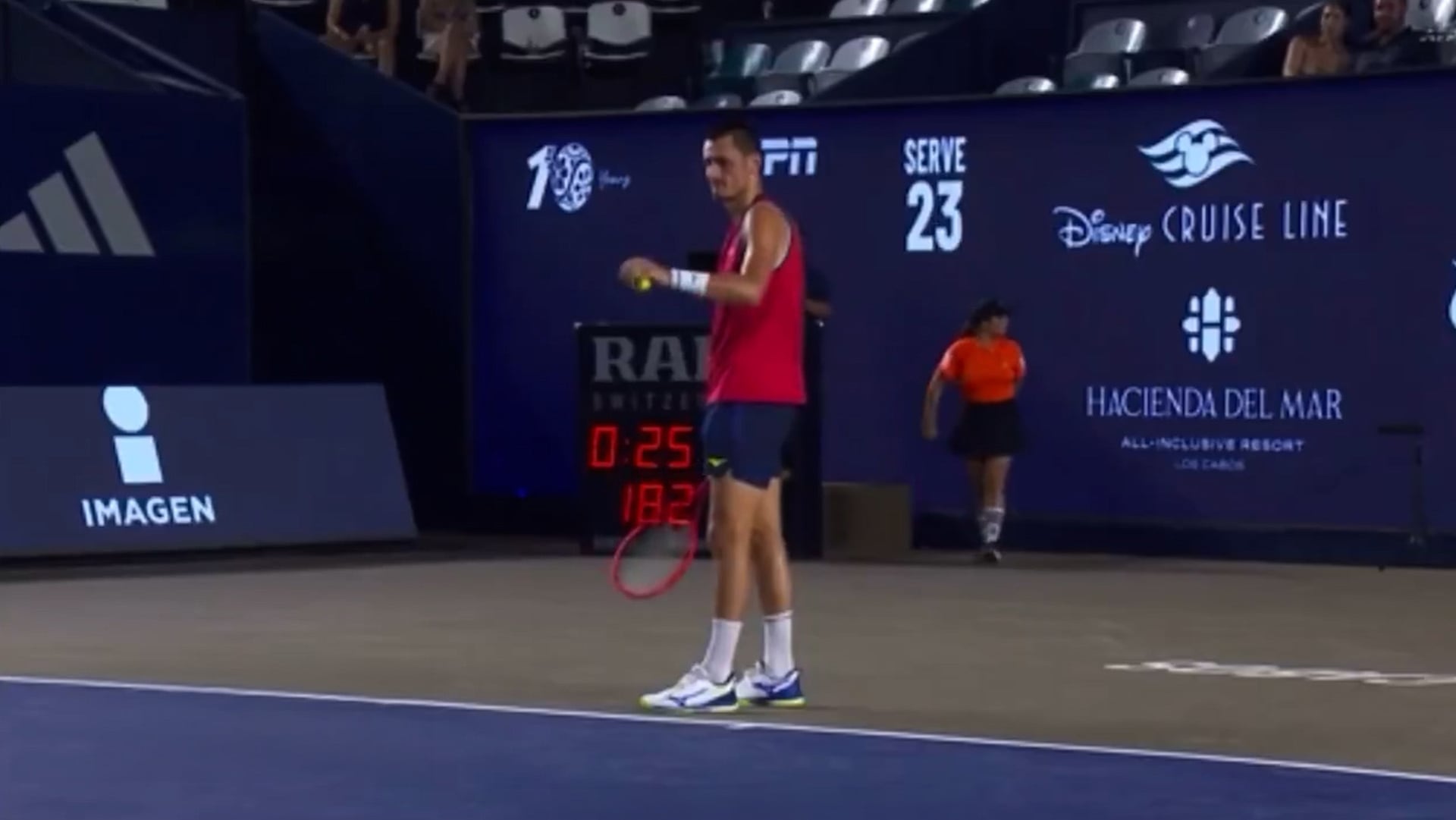 Del renacer a la polémica: el llamativo partido de Bernard Tomic que generó una ola de críticas por su actitud