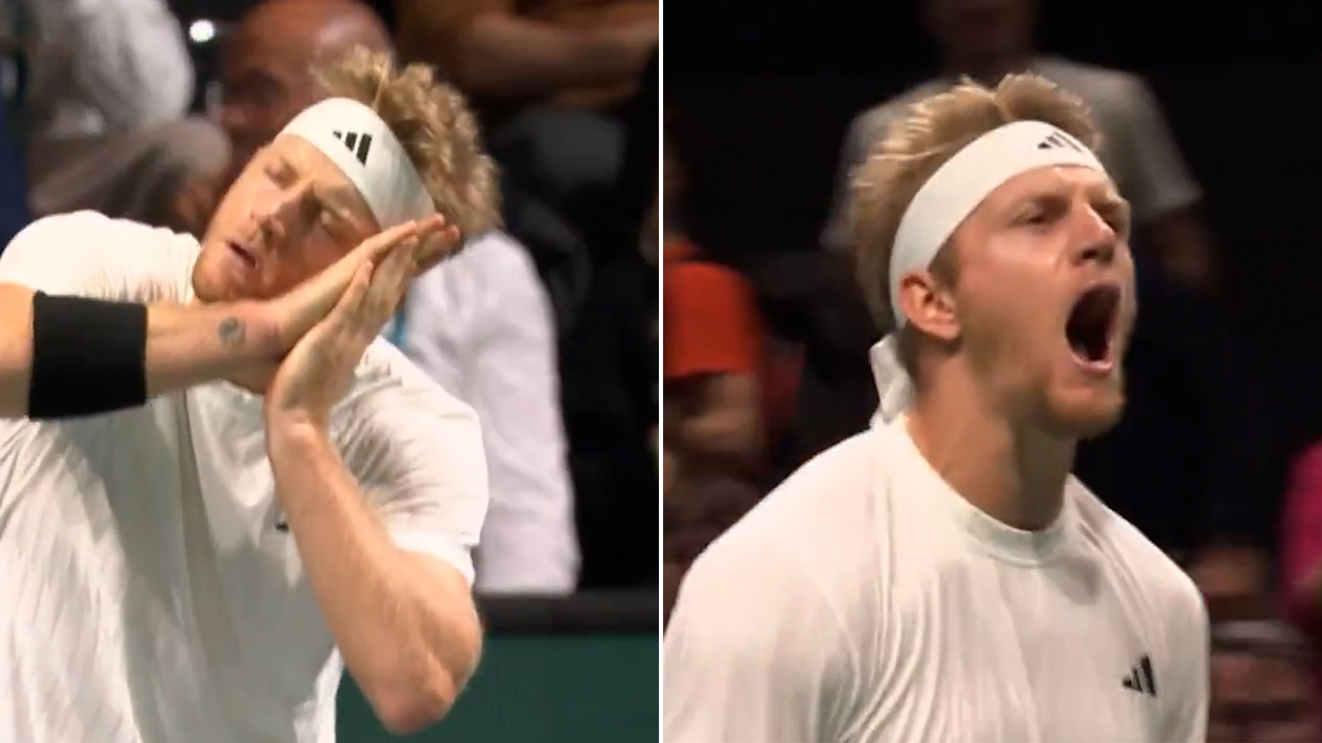 El festejo de Alejandro Davidovich Fokina que enardeció a los hinchas franceses