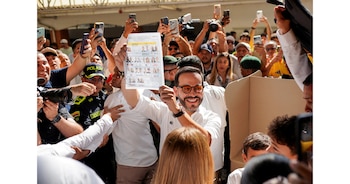 Apodado "El Tigre", el candidato se mostró siempre excéntrico.