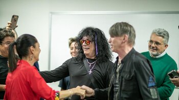 Leyendas del rock internacional visitaron