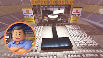 Candidato Jorge Nieto realizará cierre de campaña en Roblox con mitin virtual en réplica del Estadio Nacional